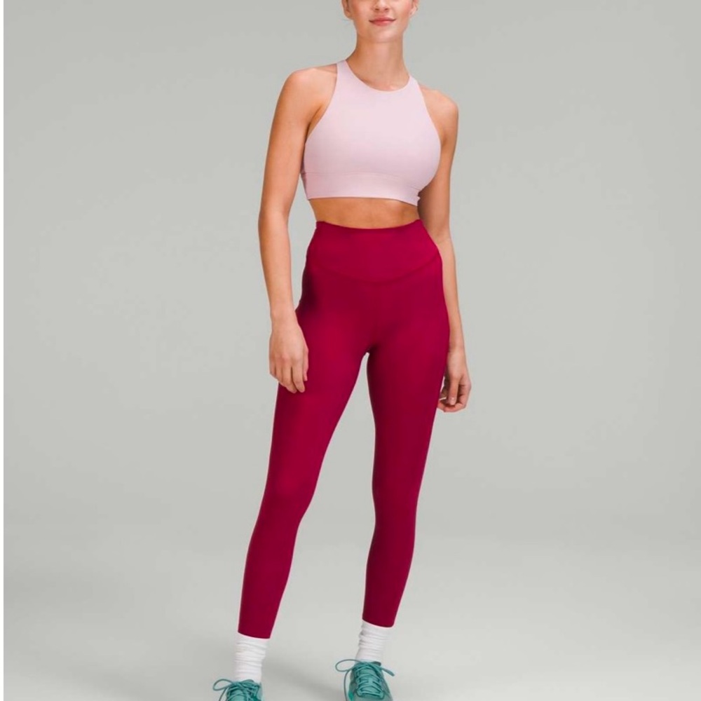 Lululemon Base Pace High-Rise Running Tight 25" - Pomegranate - Size 2